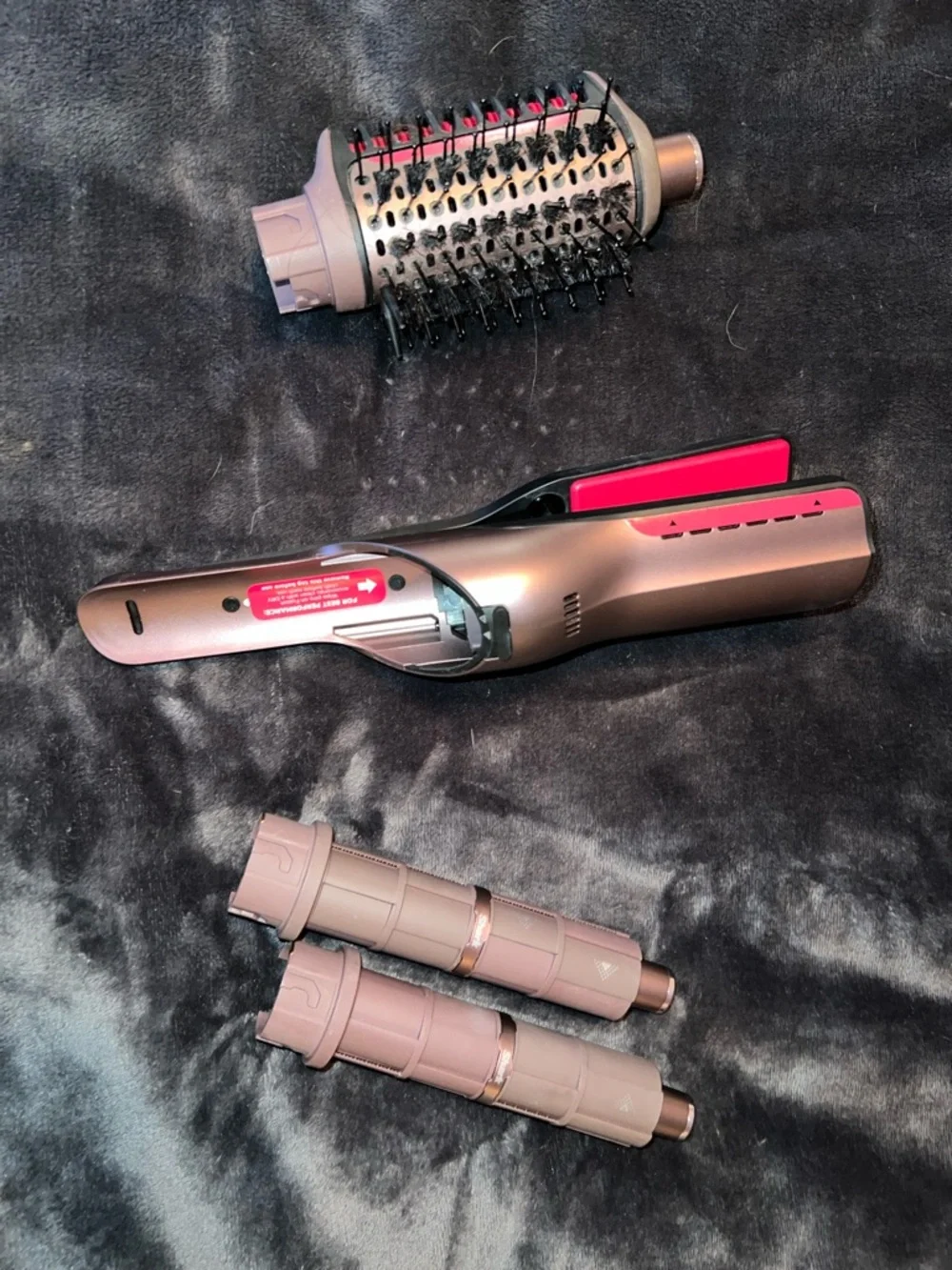 Shark FlexFusion Accessories - Barrel Rollers, Volume Round Brush & Straightener - Picture 10 of 10